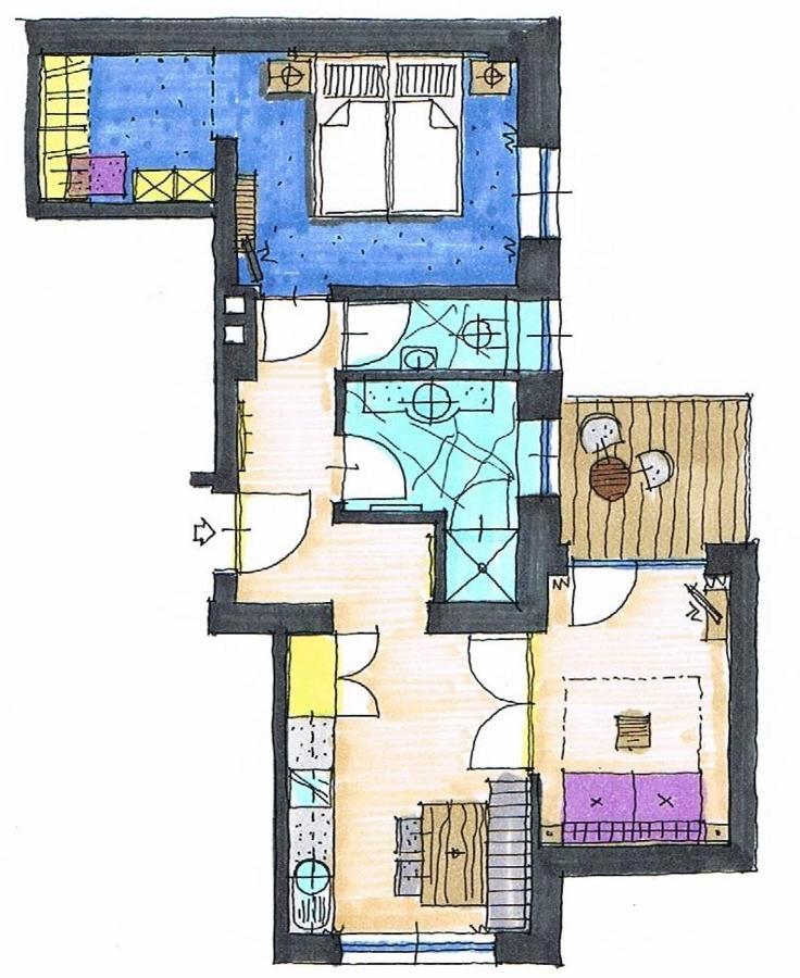 Ferienwohnung Haus Steissbach St. Anton am Arlberg Exterior foto